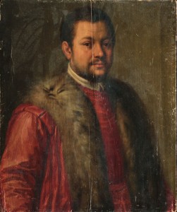 Джероламо Бассано (1566–1621), «Портрет Джованні Франческо Сагредо». До реставрації.