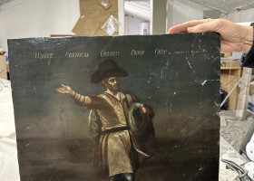 Реставрація одеськими фахівцями “Притчи про сіяча” II пол. XVIII ст. з колекції Одеського національного художнього музею