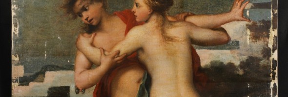 Реставрація картини «Гермафродит та німфа Салмакида»