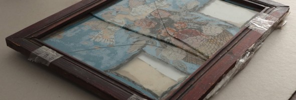 Реставрація рамки для шлюбних фотографій ХІХ століття в Національному науково-дослідному реставраційному центрі України