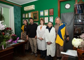 Зустріч фахівців ННДРЦУ та представників з Італії щодо збереження графіті Banksy та С215