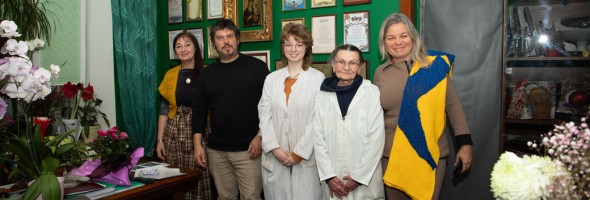 Зустріч фахівців ННДРЦУ та представників з Італії щодо збереження графіті Banksy та С215