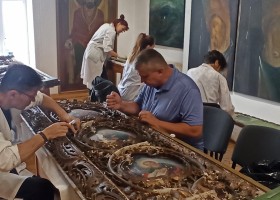 Збереження предметів сакрального мистецтва фахівцями Львівської філії ННДРЦУ