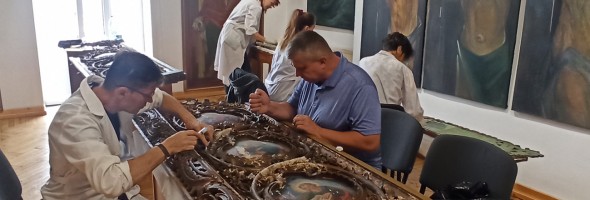 Збереження предметів сакрального мистецтва фахівцями Львівської філії ННДРЦУ