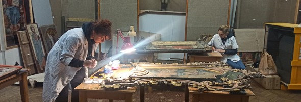 Обстеження музейних предметів з Рівненського обласного краєзнавчого музею