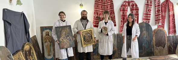 Третє відрядження художників-реставраторів ННДРЦУ до м. Лохвиця