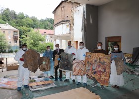 Практичний семінар зі збереження дипломних робіт з Академії ім. Михайла Бойчука: участь реставраторів ННДРЦ України