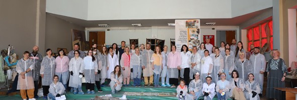 Другий практичний семінар «Порятунок культурної спадщини під час війни: стабілізація пошкоджених колекцій»