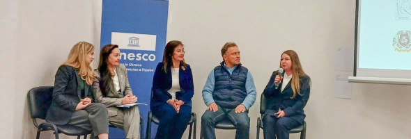 Брифінг щодо результатів операції з порятунку культурної спадщини в Академії Бойчука